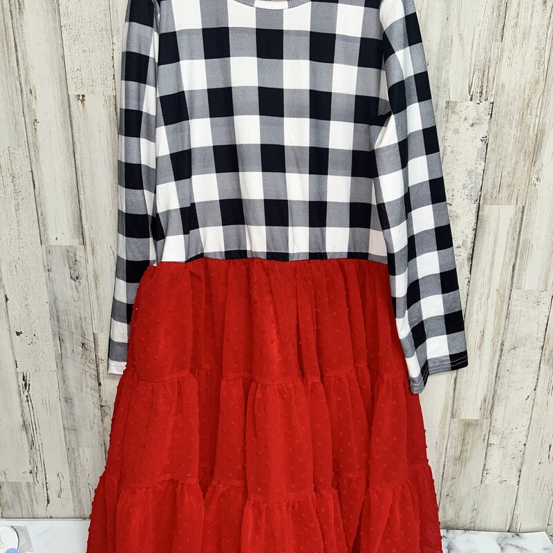 10 Plaid Red Dotted Dress