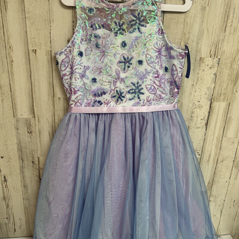 10 Purple Sequin Dress, Purple, Size: Girl 10 Up