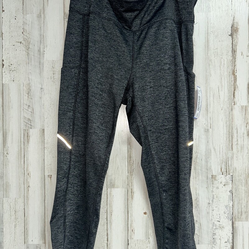 L Grey Heather Leggings, Grey, Size: Ladies L