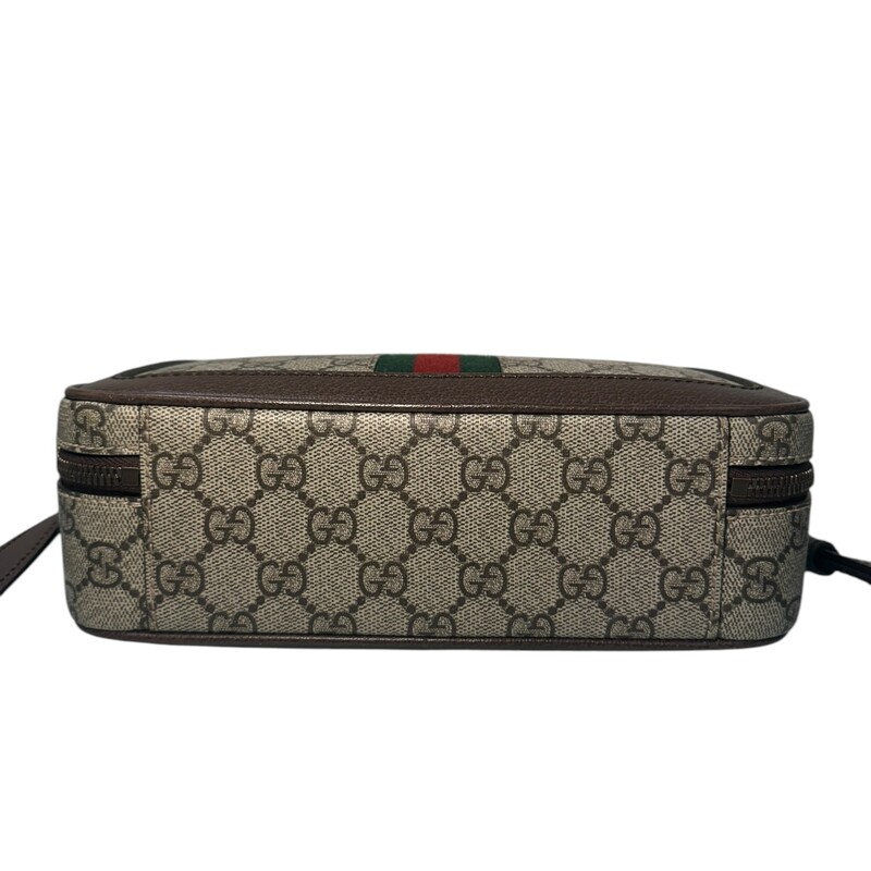 Gucci Small Ophidia Web Camera<br />
<br />
Style Code: 739392 525040<br />
<br />
Dimensions:<br />
9.4W x 6.3H x 2.7D<br />
Strap Drop:  21.2<br />
<br />
Excellent condition<br />
<br />
Does come original dust bag. No box.