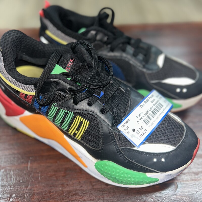 Y6.5 Multi Color Sneakers