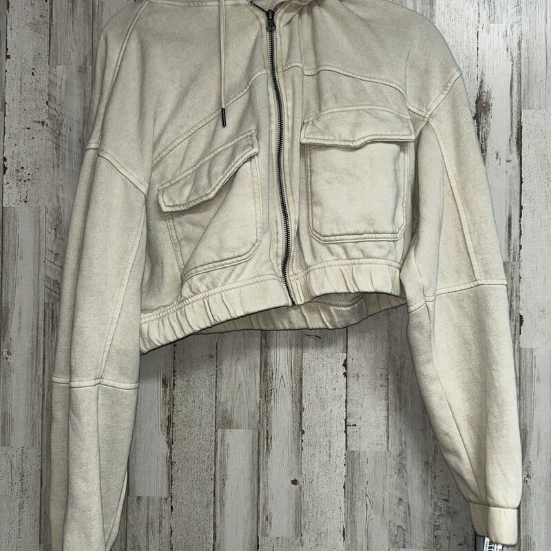 M Beige Pocket Jacket