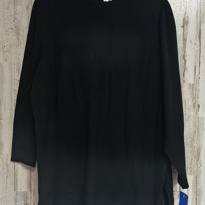 XL Black Knit Top