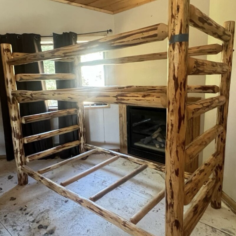 Lodge Pole Bunk Beds