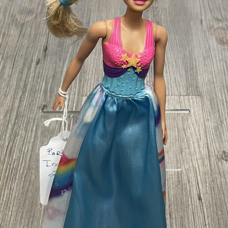 Barbie - Hard Top, Rainbow Dress, Size: 2017