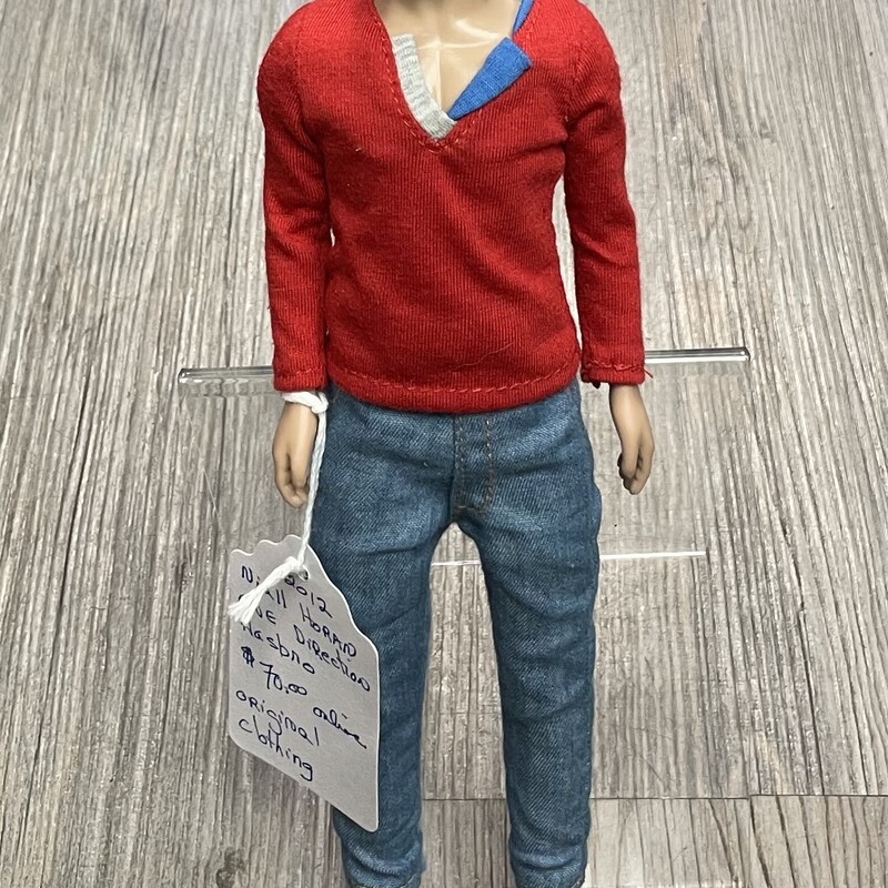 Niall Horan Doll, Red/Blue, Size: 2012