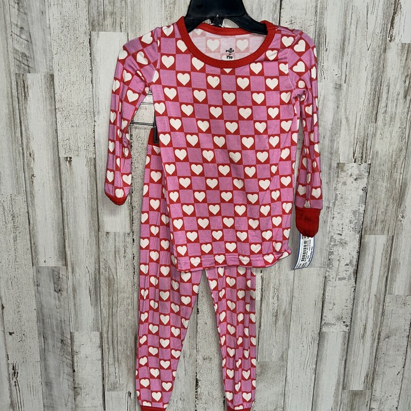 18/24M 2pc Heart Print Pj