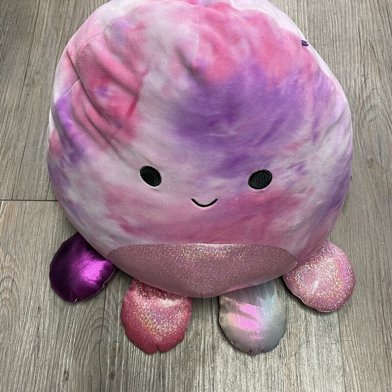 Squishmallows Octopus, Purple, Size: Pre-owned