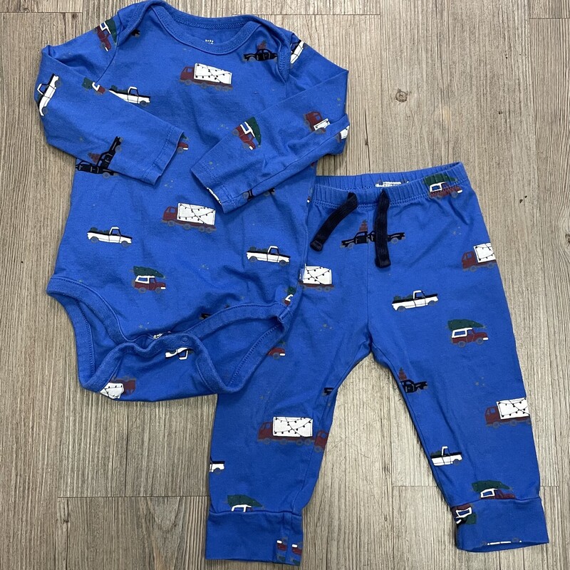 Gap 2pc Set Clothing, Blue, Size: 12-18M