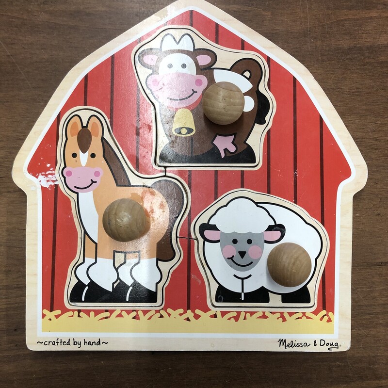 Melissa & Doug, Size: Puzzle, Item: Wooden