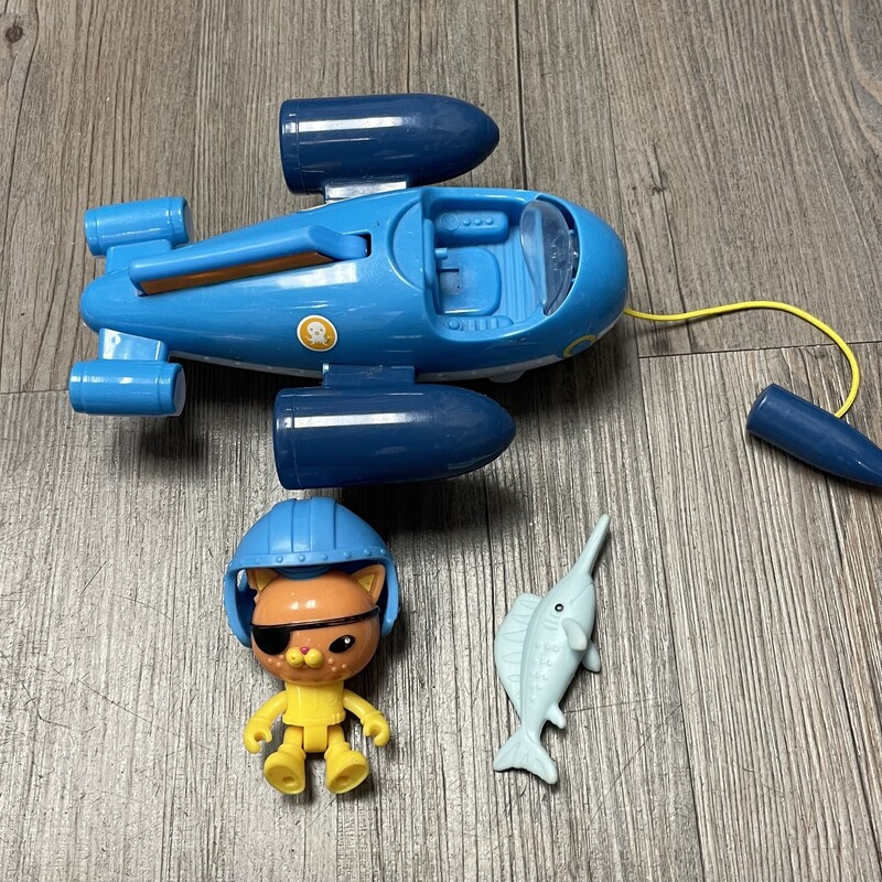 Octonauts Gup R Play Set, Blue, Size: Pre-owned