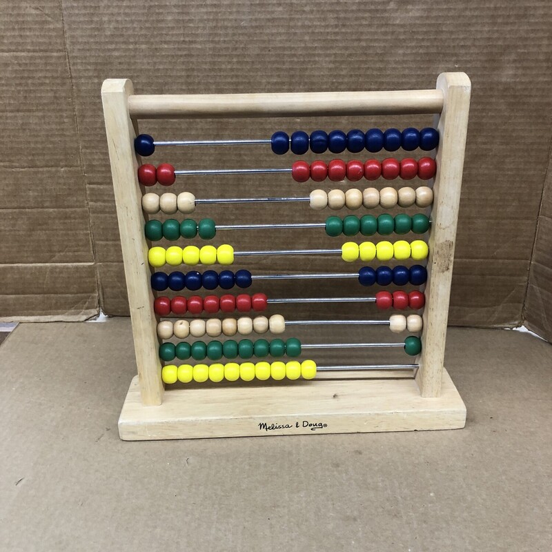 Melissa & Doug, Size: Wooden, Item: Abacus