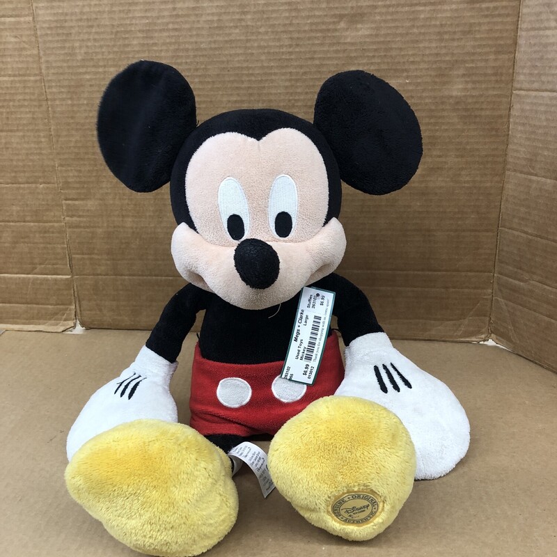 Mickey, Size: Stuffies, Item: Large