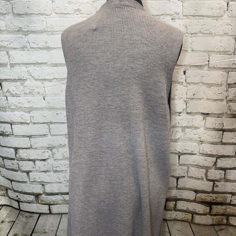 Eileen Fisher, Lt Grey, Size: 2X