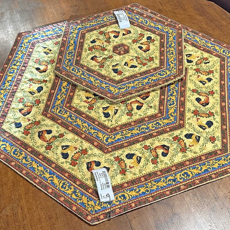 Rooster Table Cover 24x27