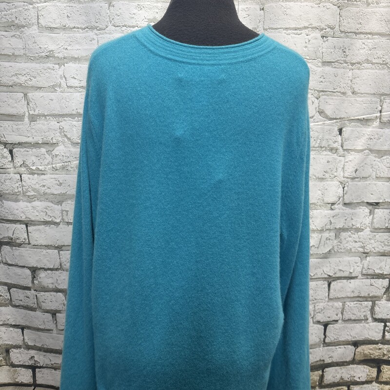 Jones New York Cashmere, Green, Size: 2X