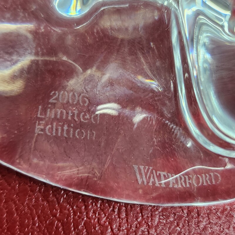 Waterford Santa, Crystal, 2006 Limited Edition : In Box