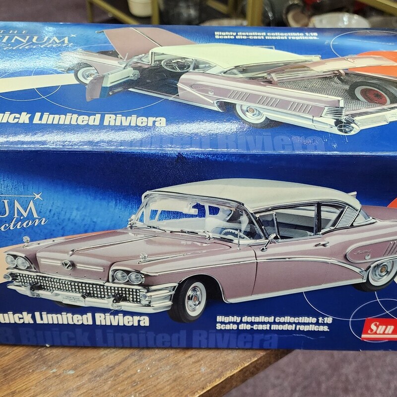 Sun Star Die Cast 1958 Buick Riviera, Size: In Box