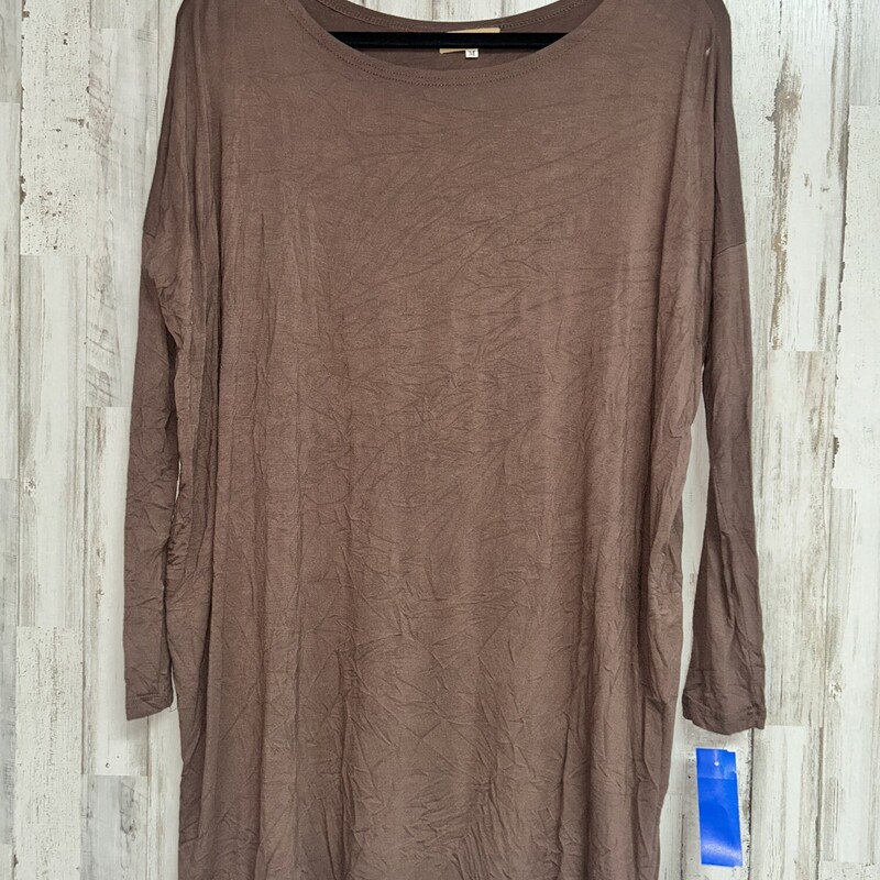 M Brown Piko Dress