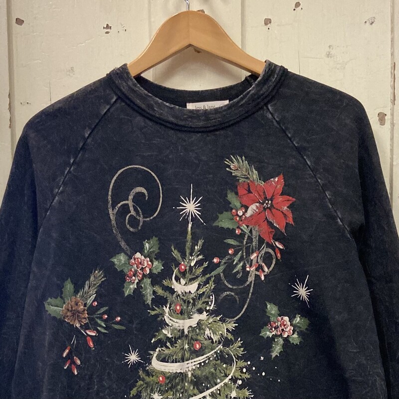 Charc XMAS Tree Top<br />
Charcoal<br />
Size: L R $55