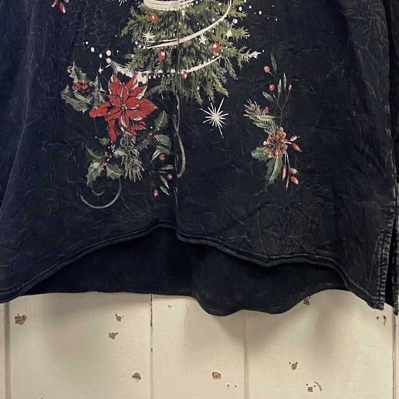 Charc XMAS Tree Top<br />
Charcoal<br />
Size: L R $55