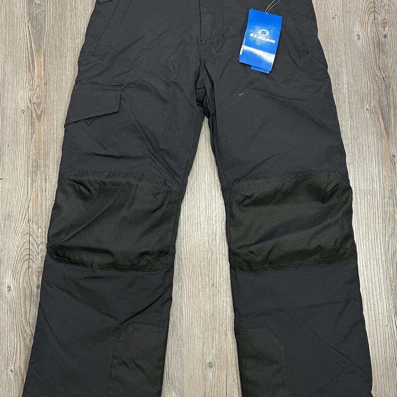 Slalom Snow Pants, Black, Size: 8Y
NEW!