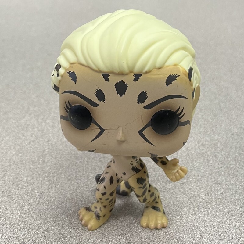 Funko Pop Wonder Woman, Leopard, Size: Pre-owned