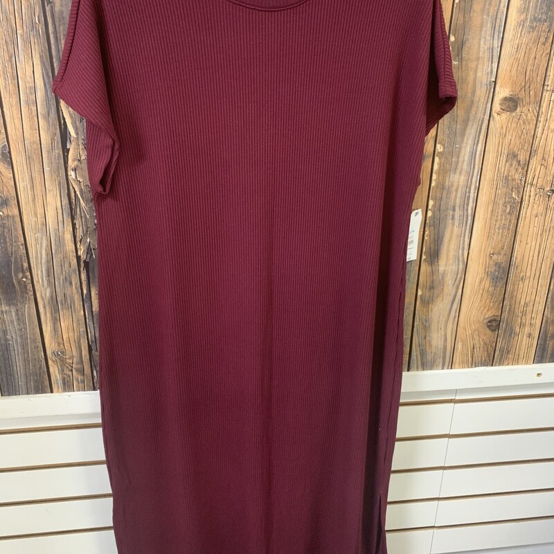 NWT Maroon Dress, Size: L