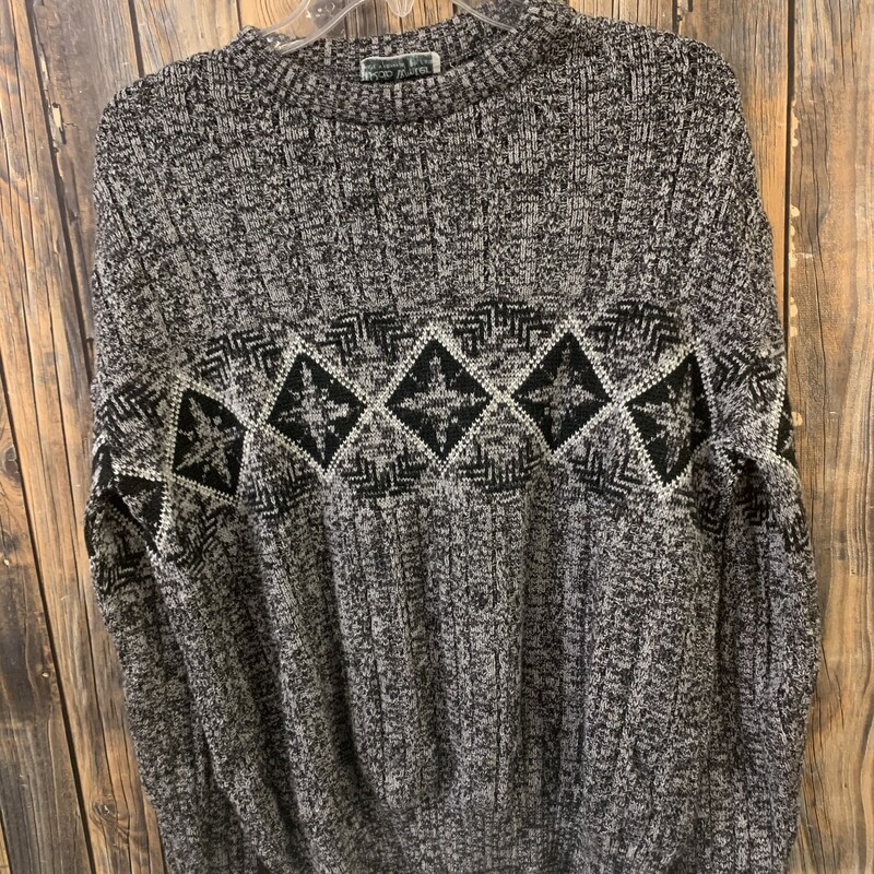 Black Gray Sweater