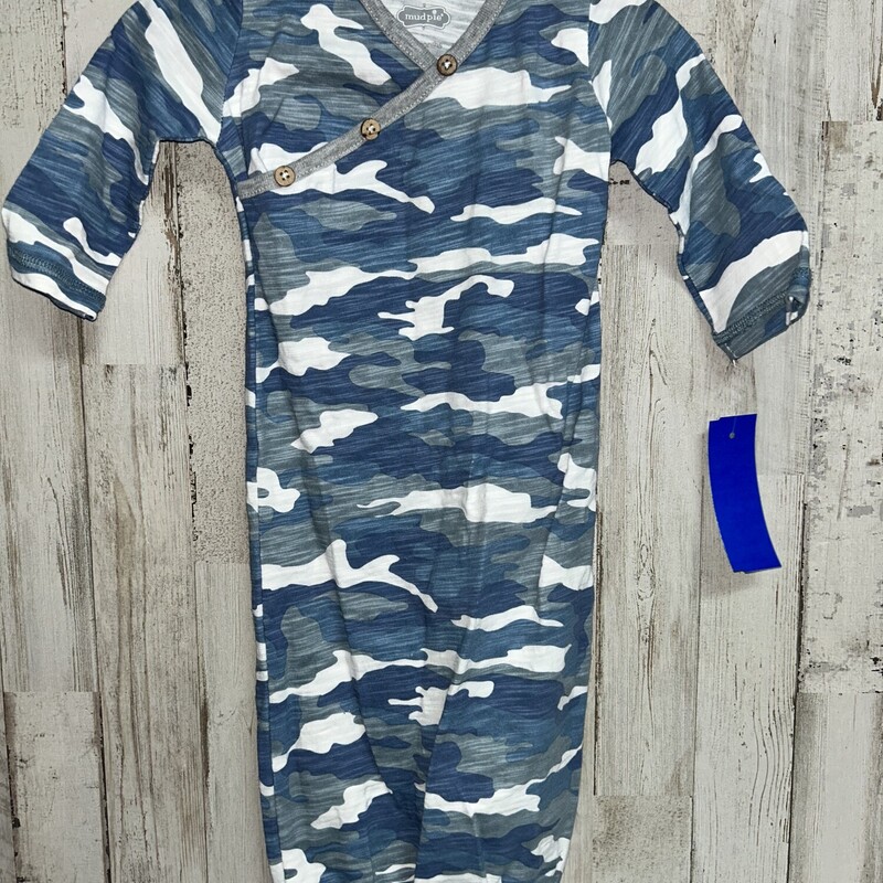 0/3M Blue Camo Button Gon