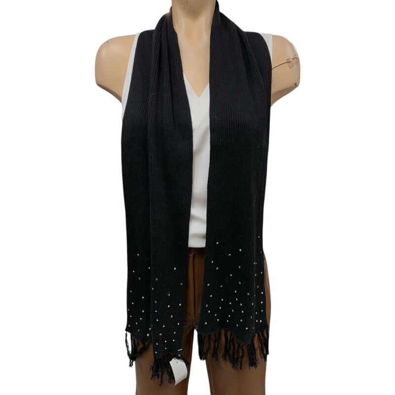 Infinity Scarf, Black, Size: None