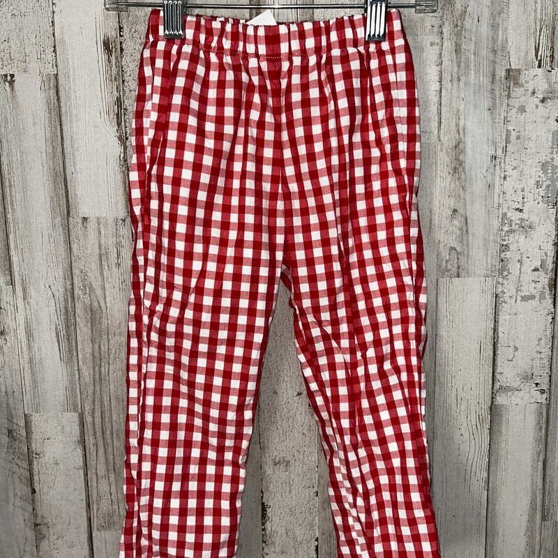 3T Red Plaid Pants, Red, Size: Boy 2T-4T