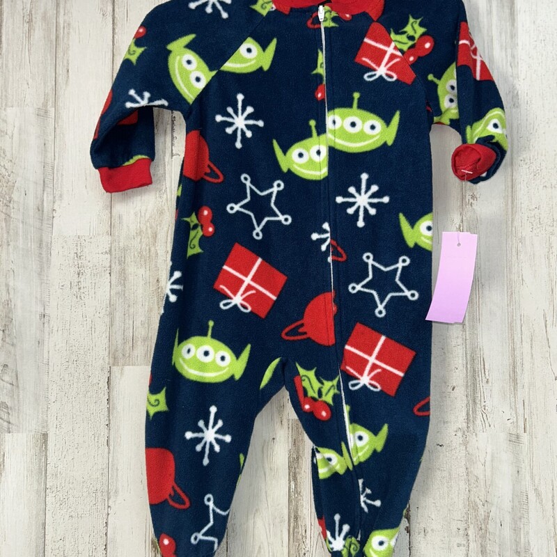 12M Navy Alien Sleeper, Navy, Size: Boy 12-24m