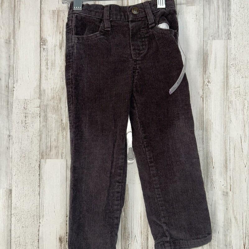 2T Black Corduroy Pants