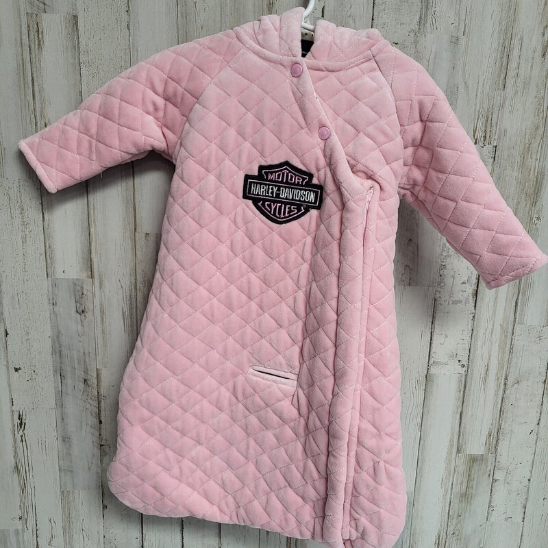 0/3M Pink Quilted Sleep S