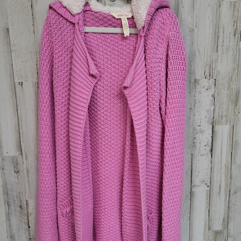 10 Pink Knit Cardigan, Pink, Size: Girl 10 Up