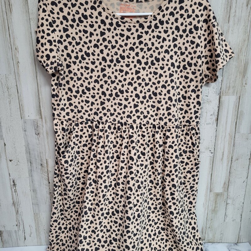 14 Tan Spotted Dress, Tan, Size: Girl 10 Up