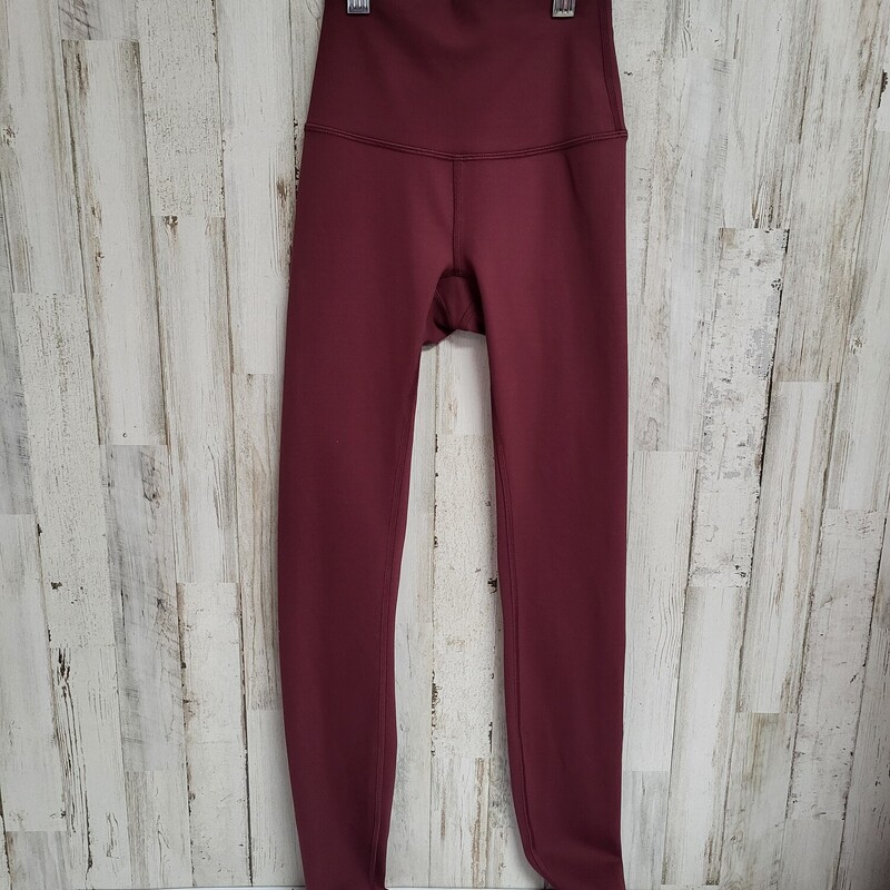 Sz0 Maroon Leggings, Maroon, Size: Ladies XS