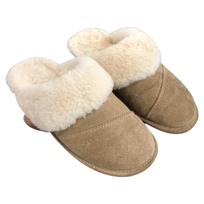 Nuk Nuuk Slipper, Beige, Size: 9