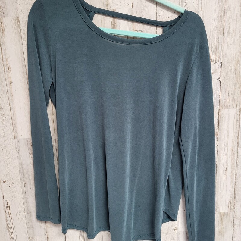 S Teal Longsleeve Tee, Teal, Size: Ladies S