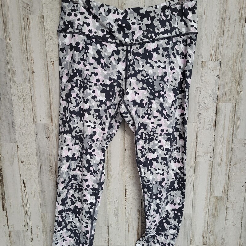 L Pink Printed Leggings