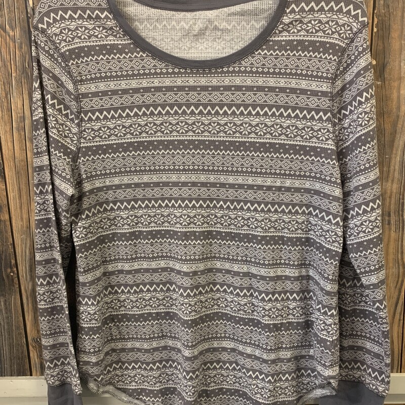 Gray/white Longsleeve, Size: XXL