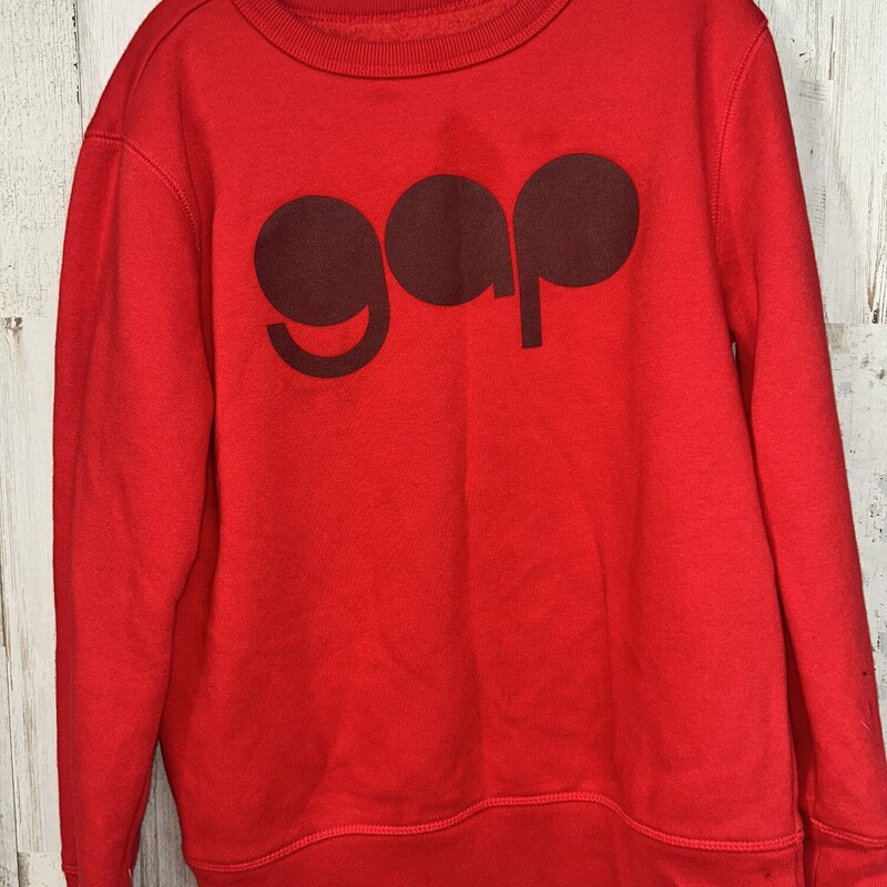 7/8 Red Brand Sweatshirt, Red, Size: Boy 5-8