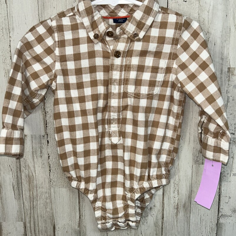 12/18M Tan Plaid Bubble