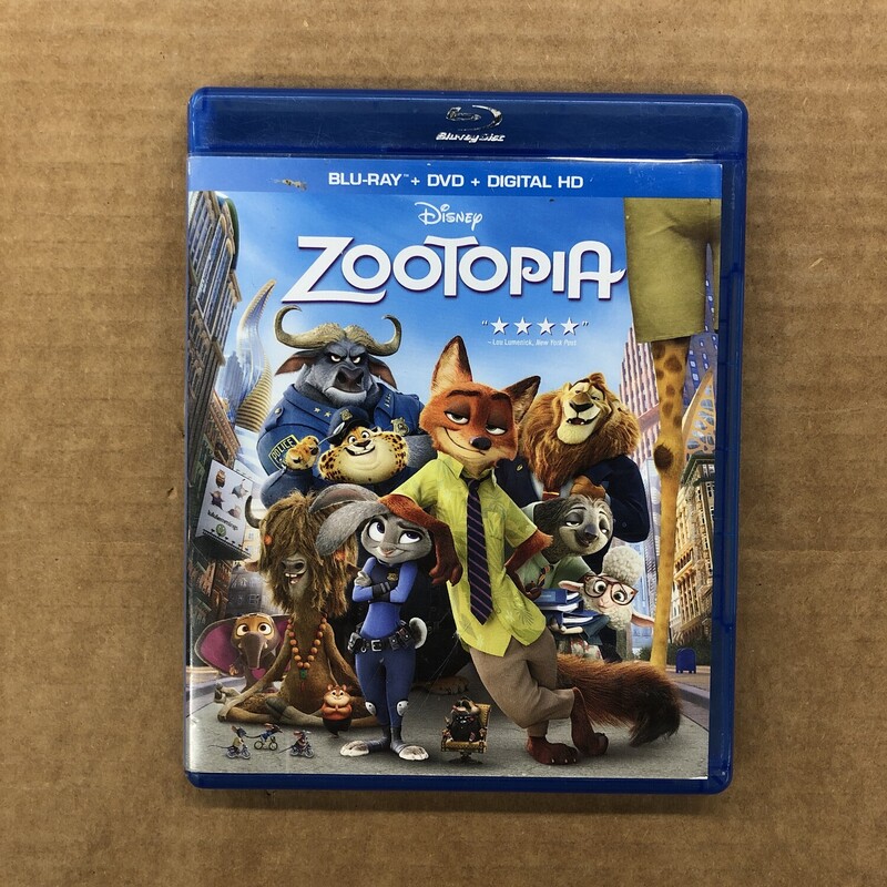 Zootopia, Size: DVD, Item: Blu Ray