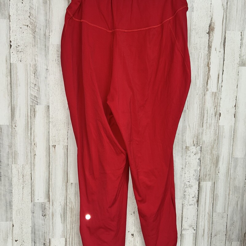 Sz20 Red Logo Leggings, Red, Size: Ladies 2X