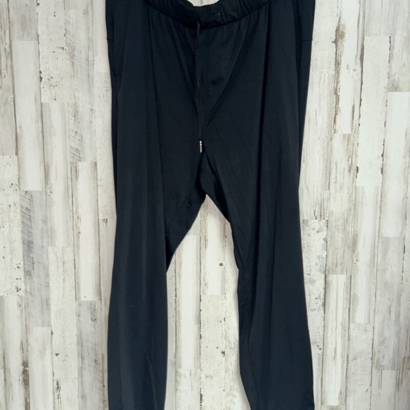 2X Black Drawstring Jogge