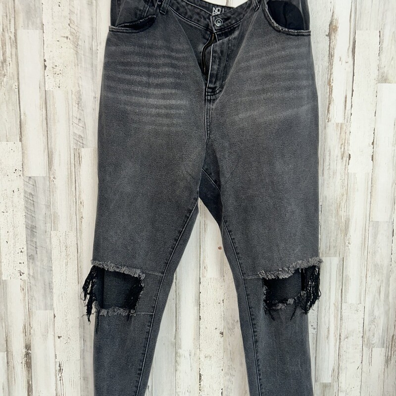 Sz21 Ripped Black Jeans