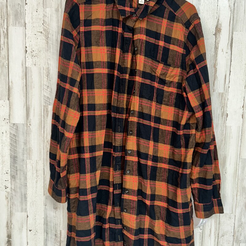 XL Black Flannel Dress