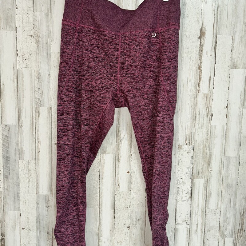 XL Pink Heather Leggings